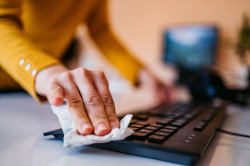 nettoyage clavier d'ordinateur